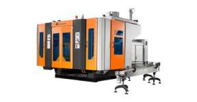 Maquina Moldeadora sopladora de Doble Capa. 75-55-25U+S2X1.10F